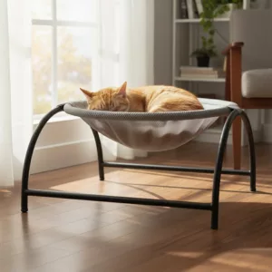 cat elevated bed, cat hanging bed, cat hammock bed