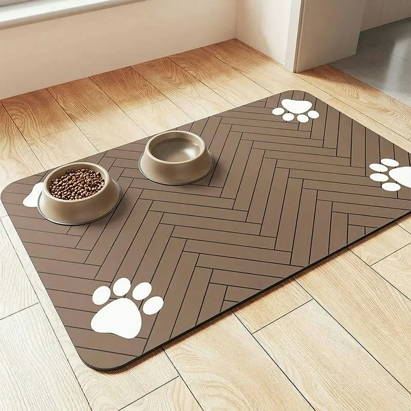 dog feeding mat, dog placemat, dog food mat, dog water bowl mat, dog food mat waterproof